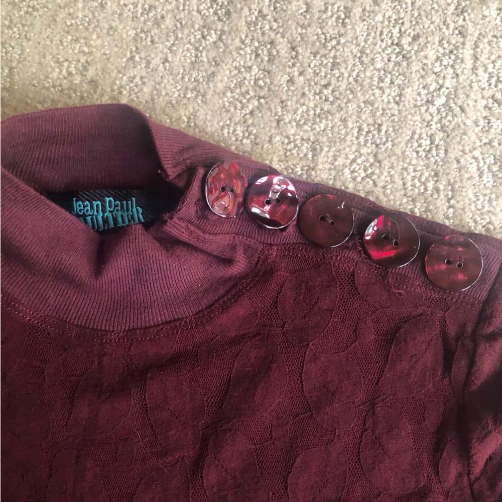 JPG lace top - sz S